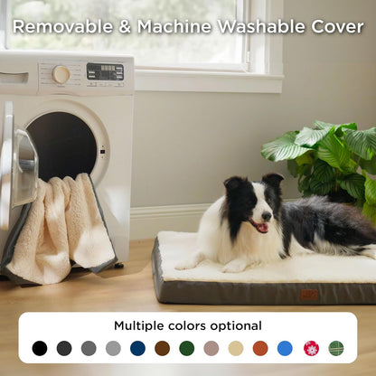 Dog Bed for Medium Dogs - Orthopedic Waterproof Puppy Beds